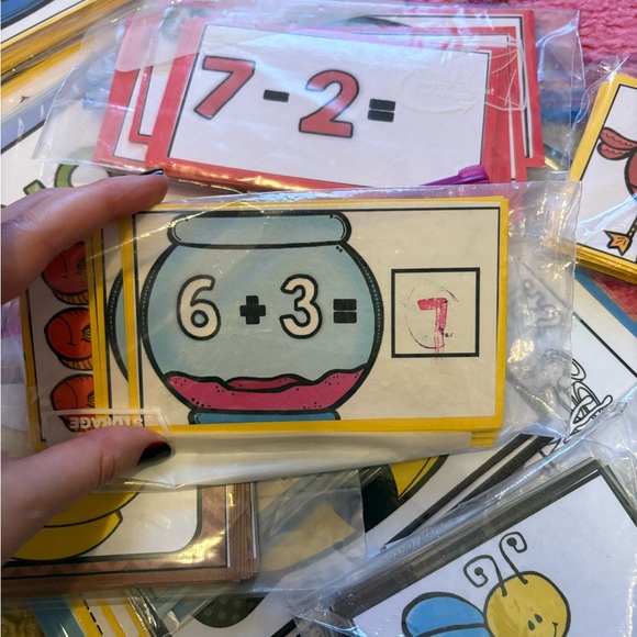 Assorted Math Practice Cards - Picture 4 of 6